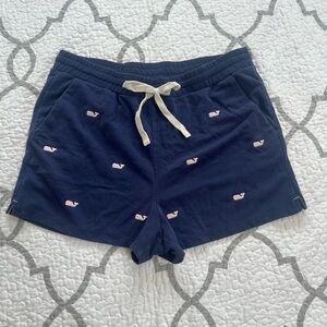 Vineyard Vines for Target Navy SweatShorts with Embroidered Whales Women’s Small
